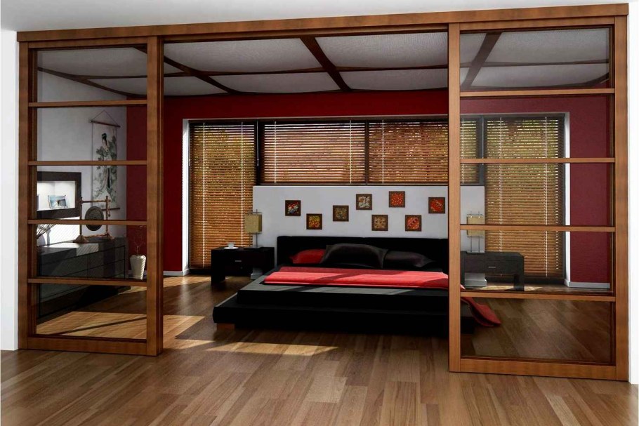 Межкомнатные перегородки из дерева