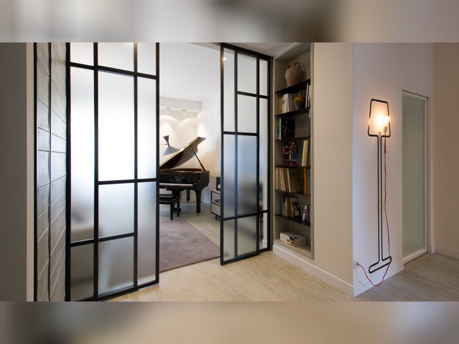 Двери-перегородки раздвижные