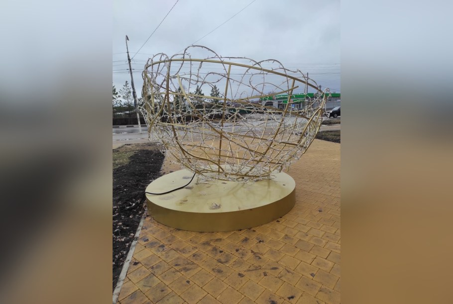 Шар на Соборной площади Пермь