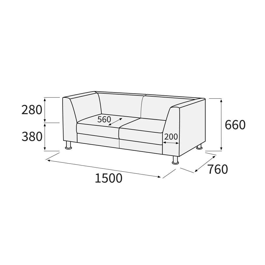 Диван угловой Ардо Лайт п