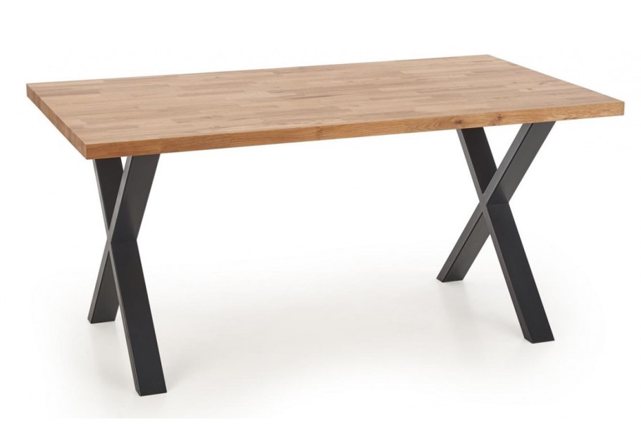 Стол Tomas 120 White Wood BK