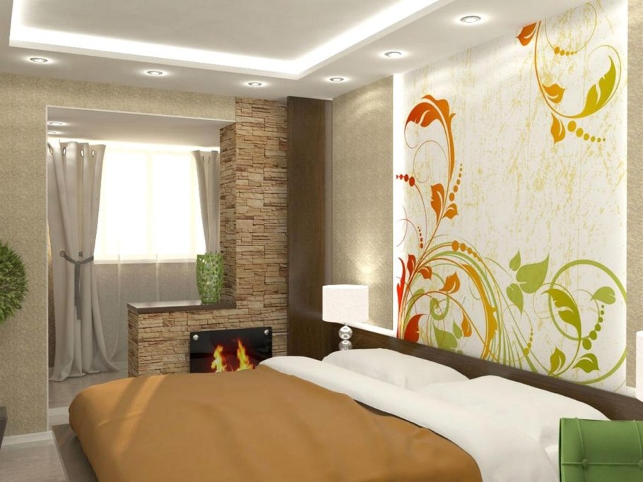 Спальня на балконе