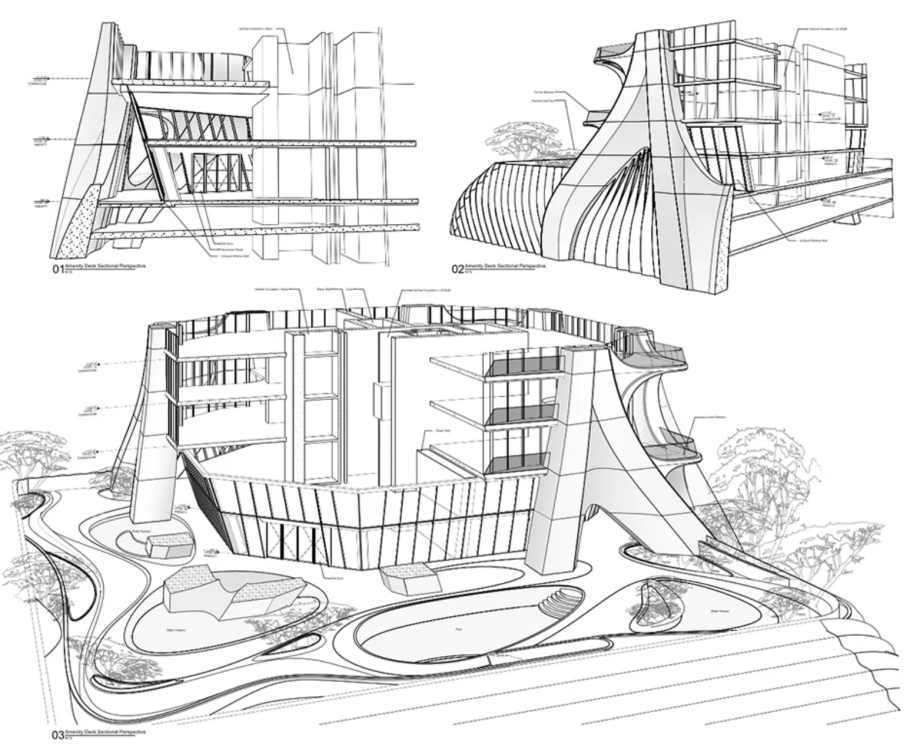 Заха Хадид архитектура проекты клаузура