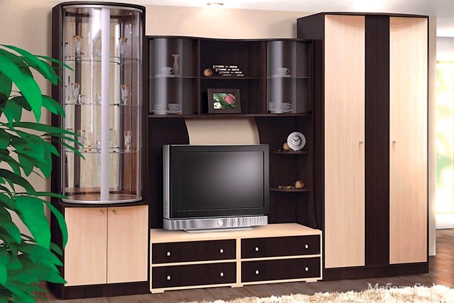 Стенка сенатор 20 с крутящимся баром