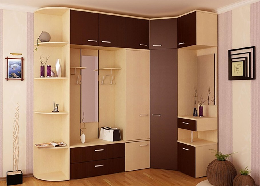 Прихожая угловая