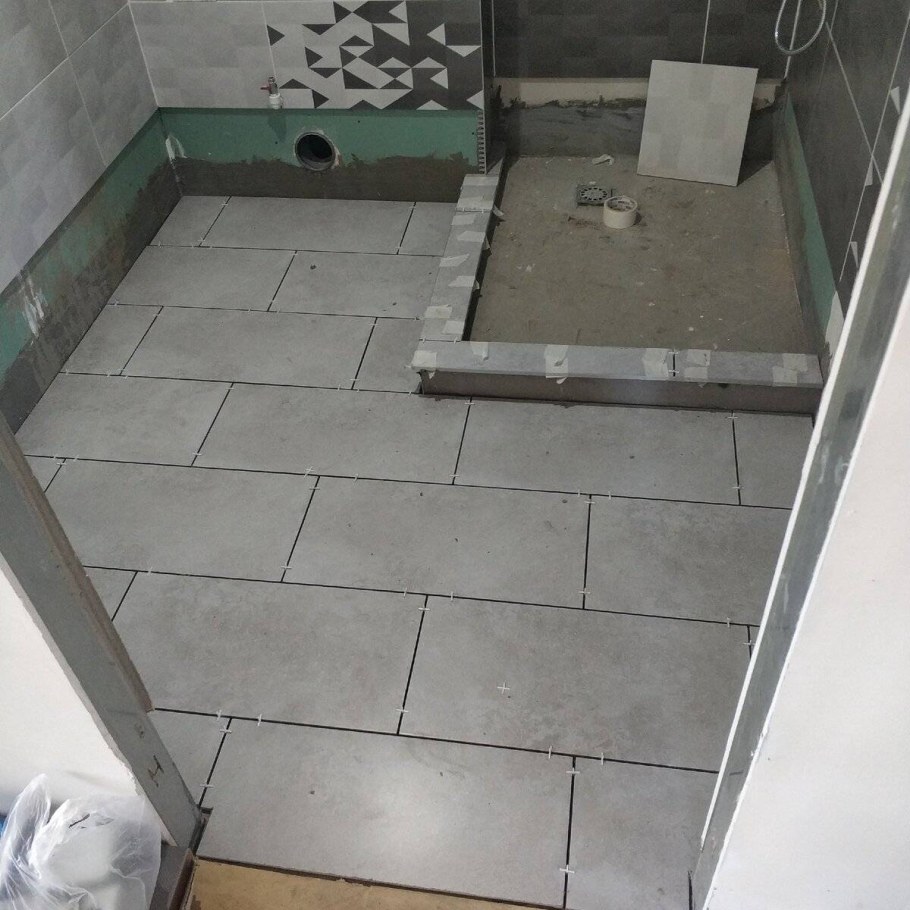 Душевой пол из плитки