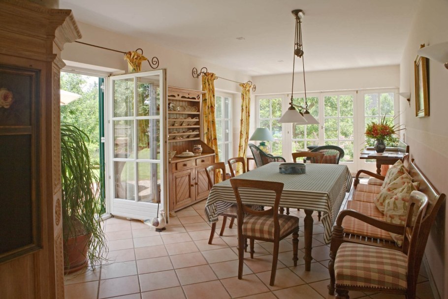 Интерьер дачного домика