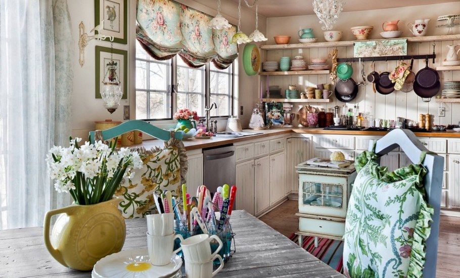 Сад в стиле Кантри деревенский уют