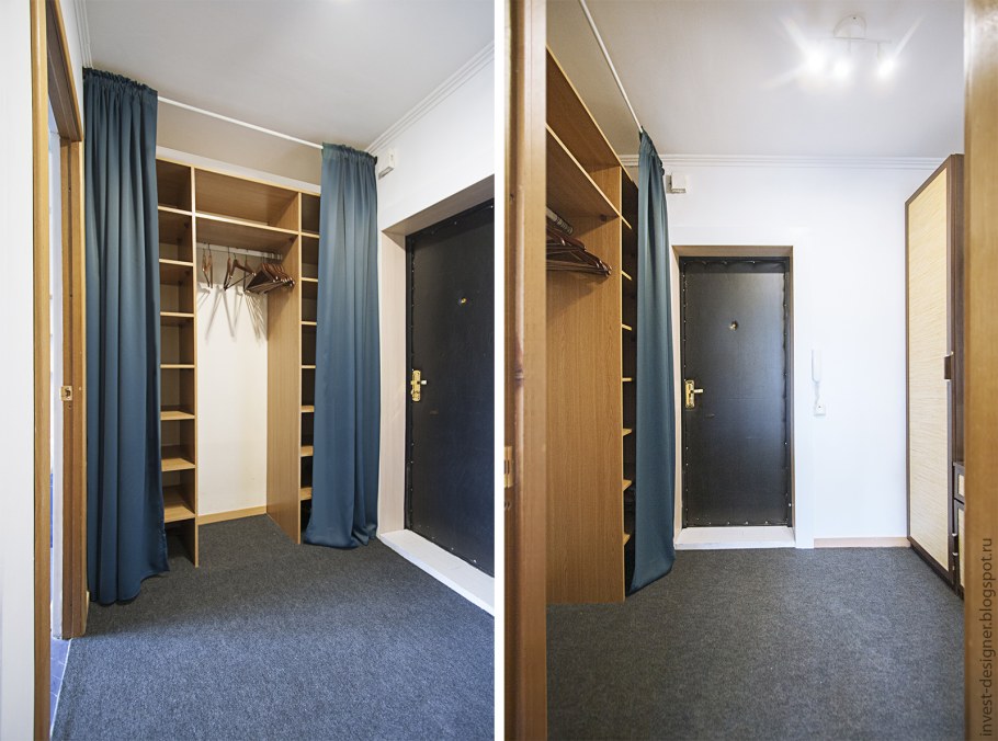Интерьер квартиры до и после