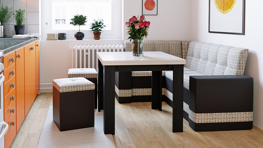 Уголок на кухню со спальным местом