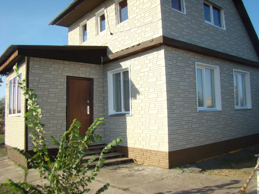 Дача из кирпича
