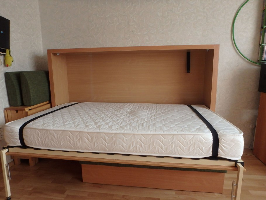 Встроенные кровати трансформеры со столом