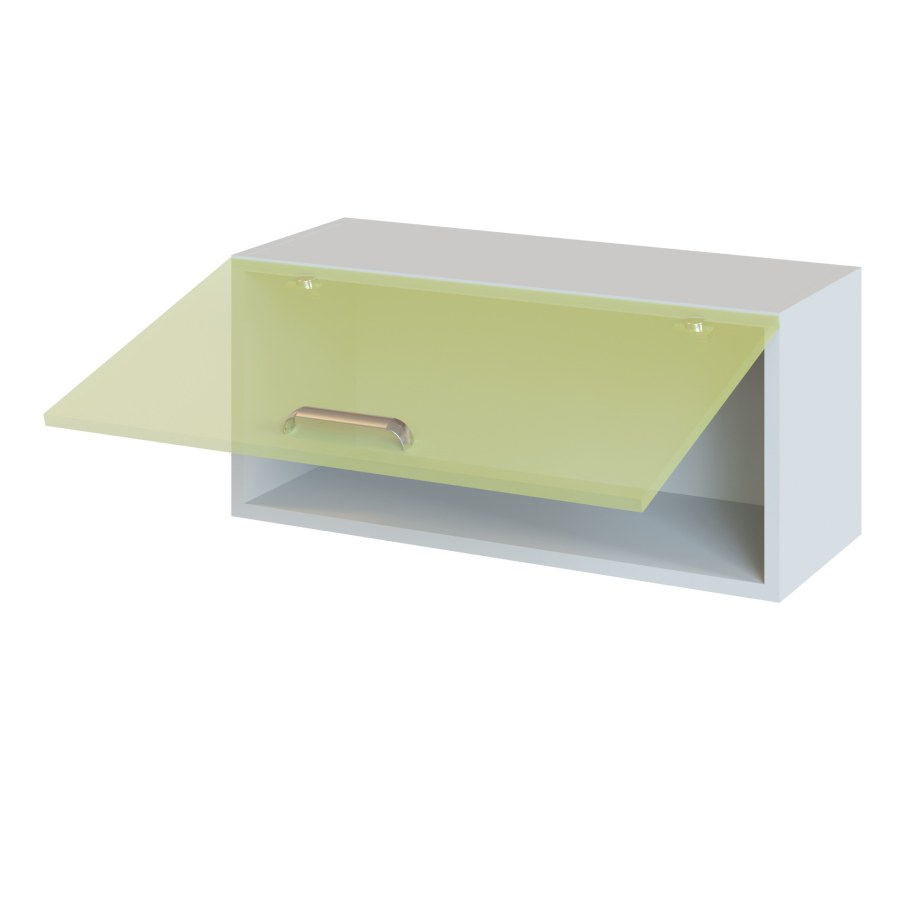 Шкаф навесной горизонтальный 132см