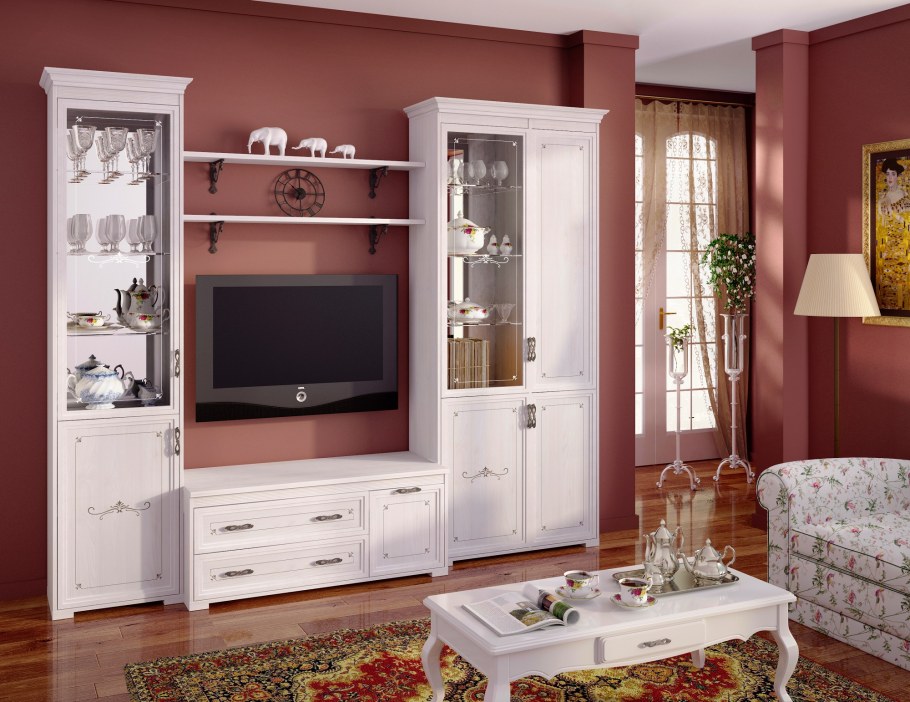 Мебель для гостиной классика