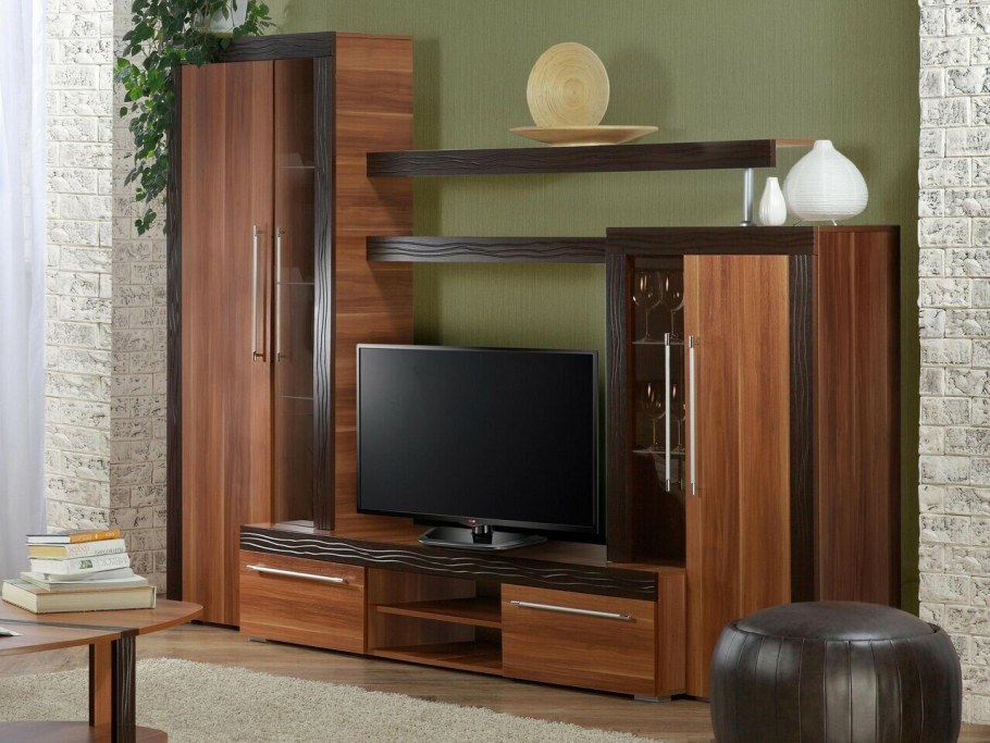 Стенка Джордан 6-559 венге слива