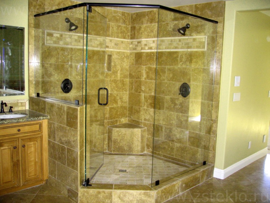 Душевая в деревянном доме