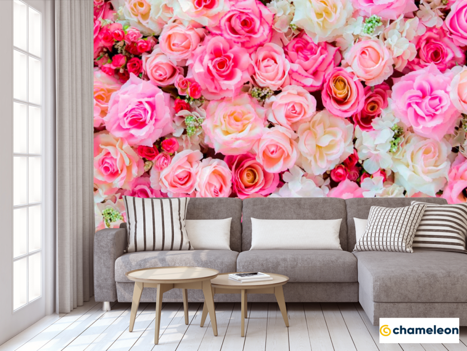 Фотообои на стену розы