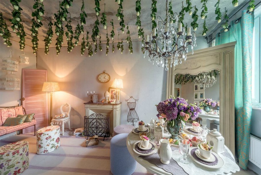 Стиль шебби Шик в интерьере