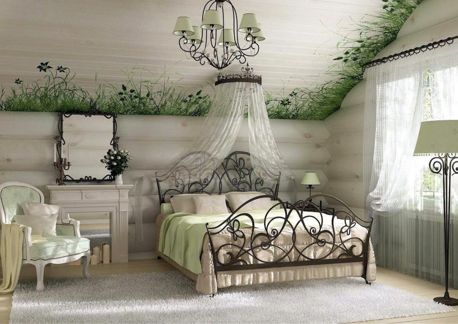 Декор вазона в стиле Прованса