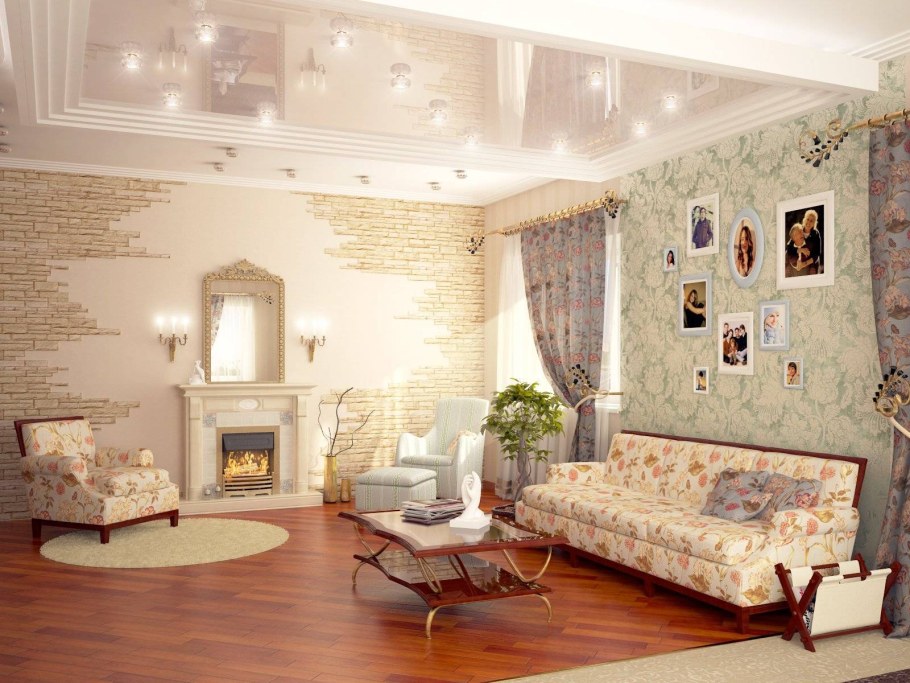 Кухня шебби Шик Лаванда