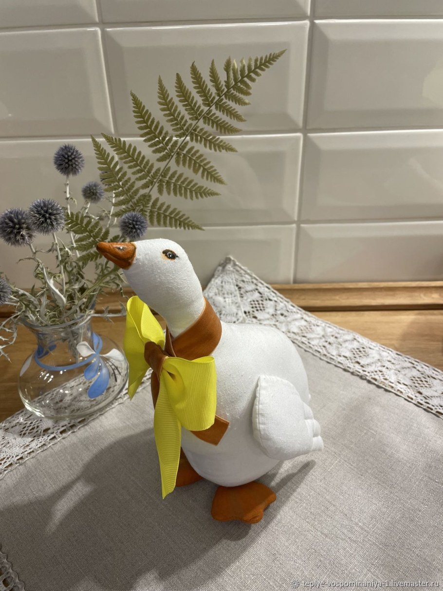 Елочная игрушка дикий Гусь