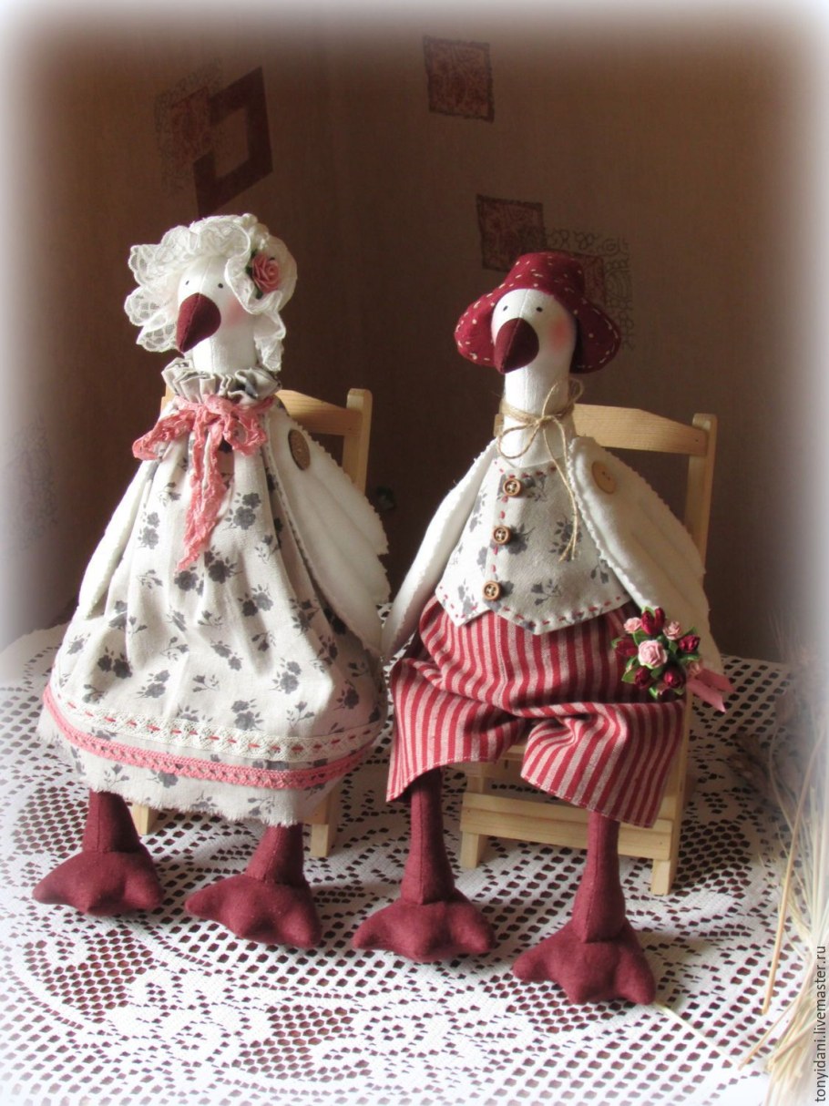 Пасхальный Гусь Тильда