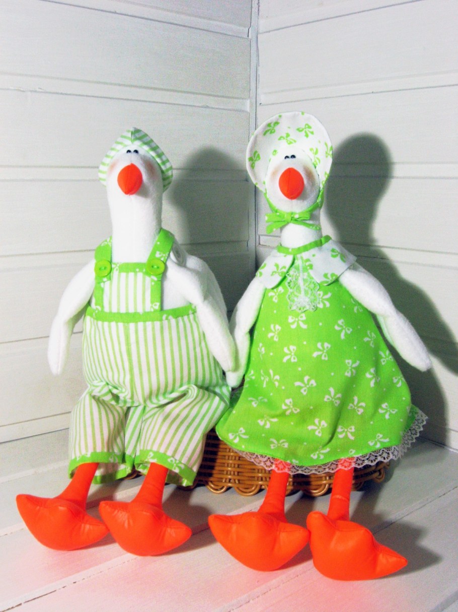 Тильда Гусь пакетница