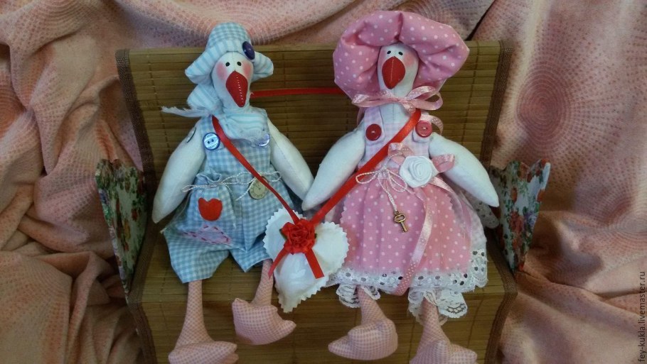 Гусь из ткани своими руками