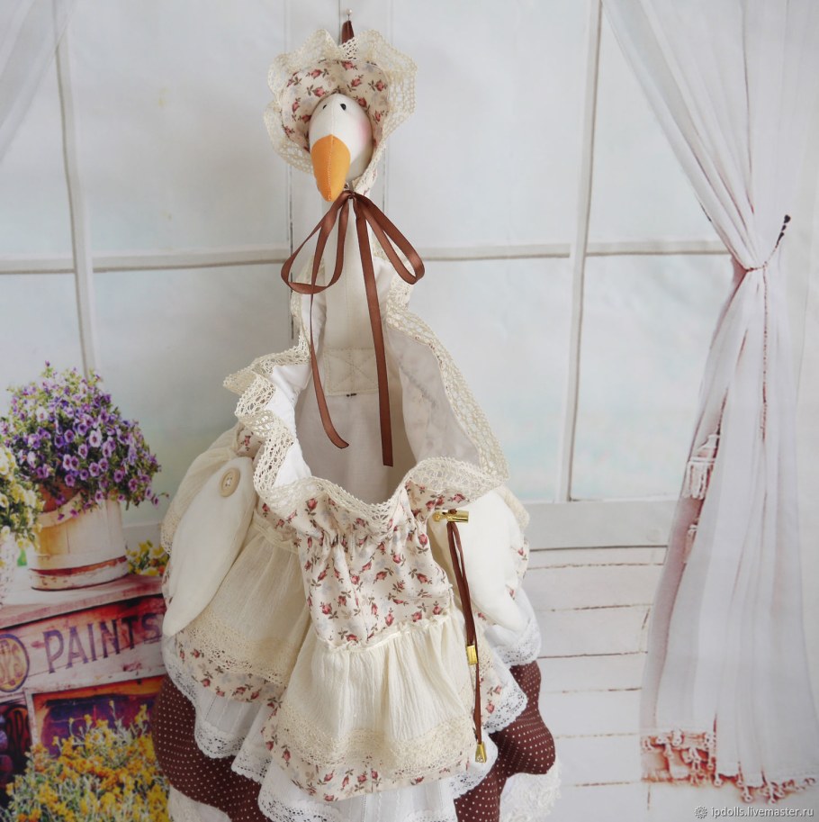 Текстильные гуси пошив