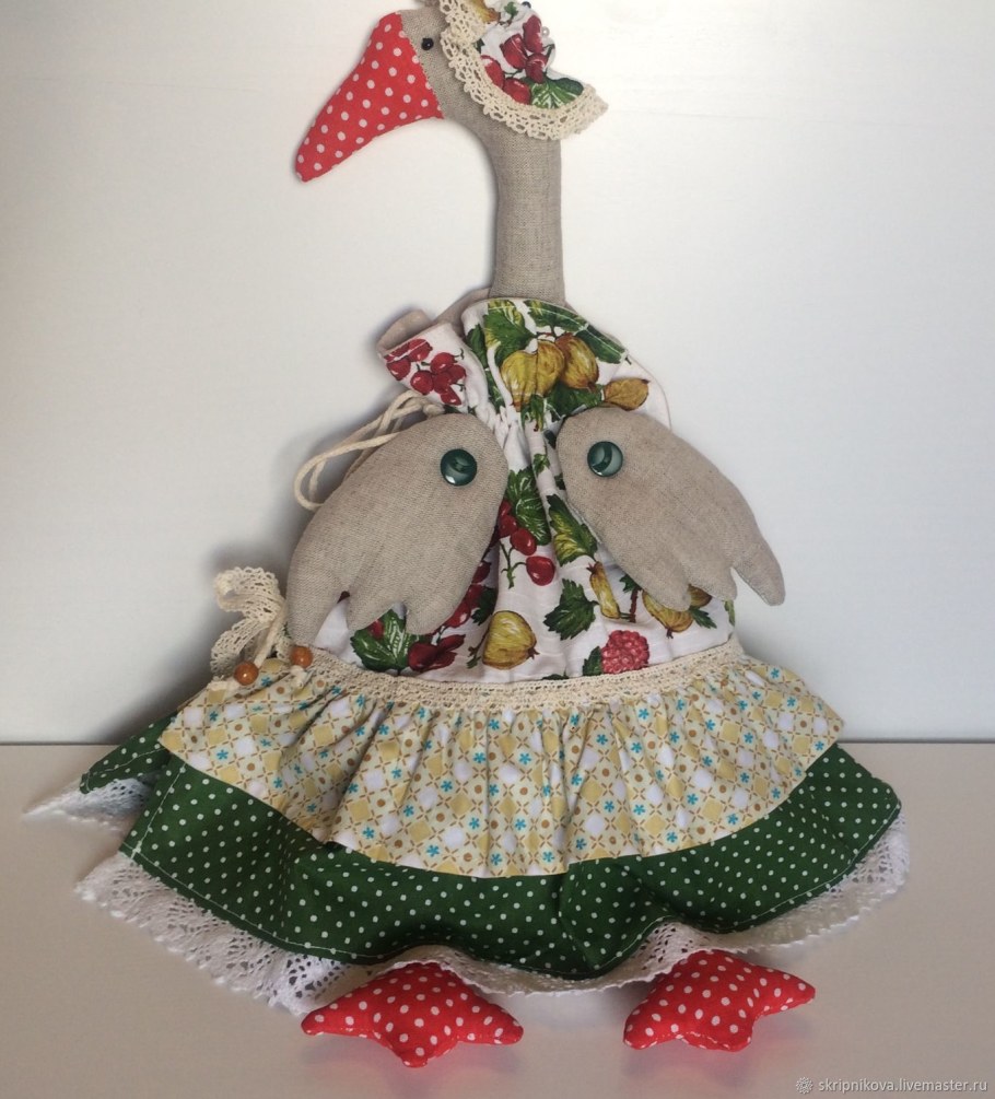 Гуси тильды в сарафанах