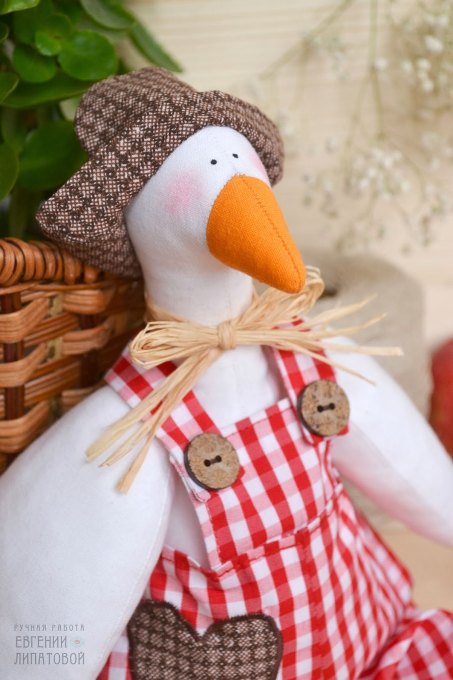 Гусь в стиле Тильда