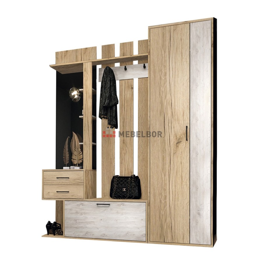 Прихожая модульная Ривьера