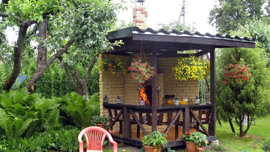 Летняя кухня для дачи