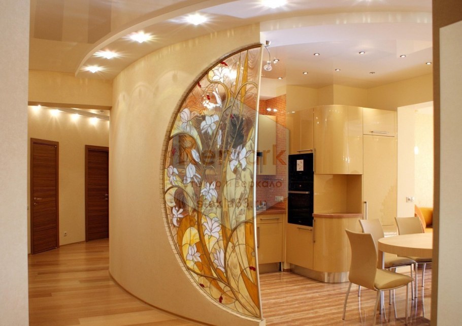 Перегородки для зонирования пространства в комнате