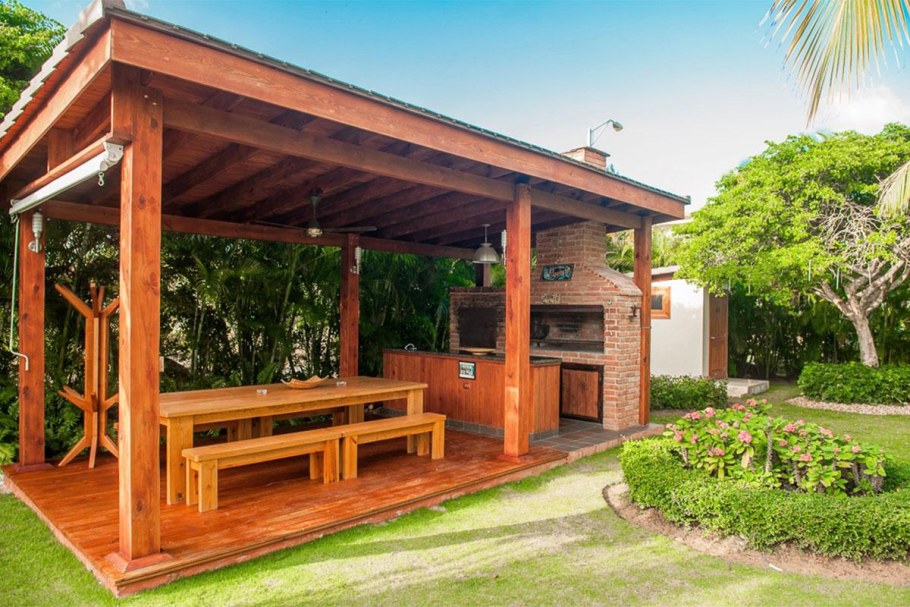 Гринвуд беседка односкатная