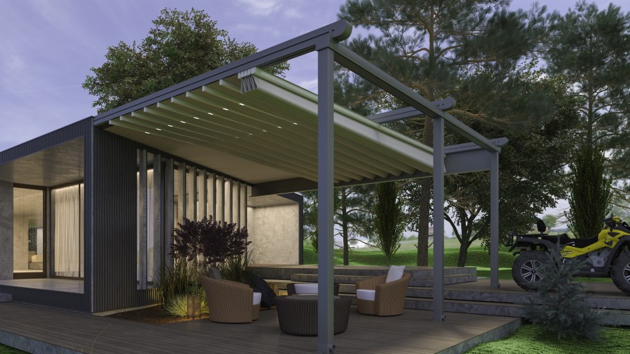 Биоклиматическая пергола