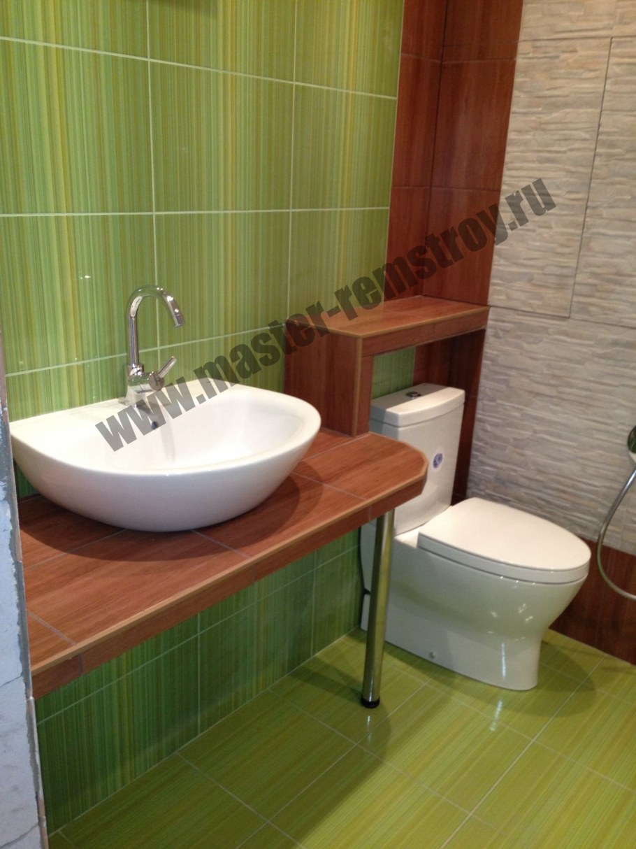 Ванная комната в новостройке