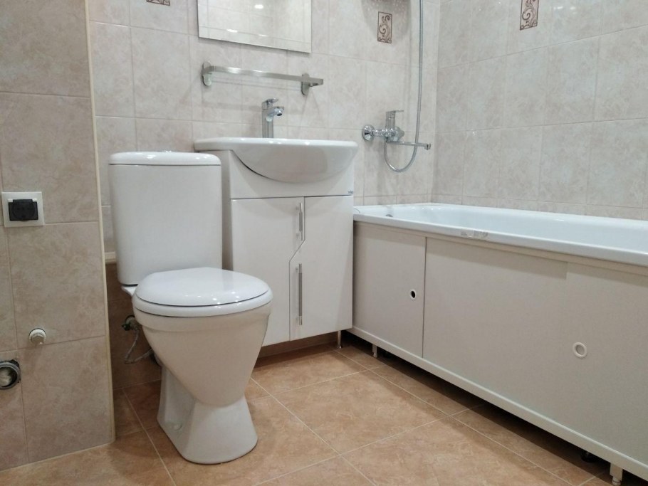 Ванная комната от застройщика