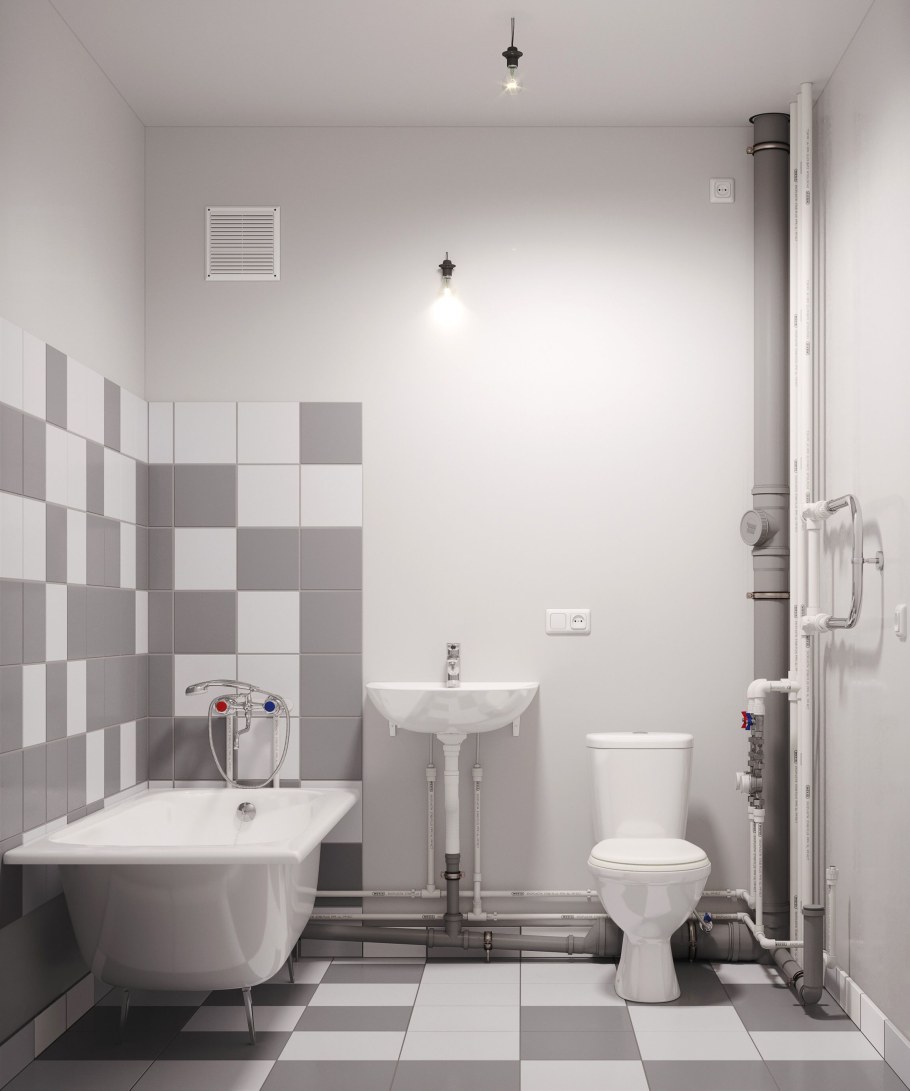 Санузел чистовая отделка