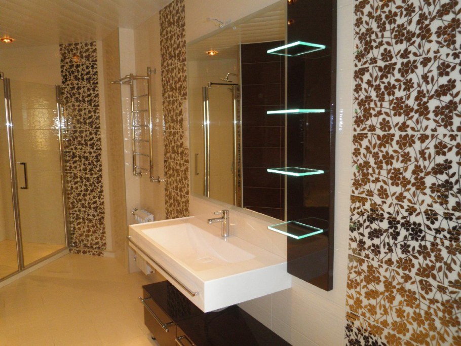 Отделка ванной комнаты в новостройке