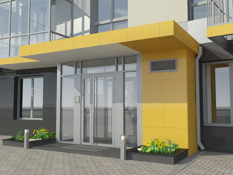 Современная входная группа