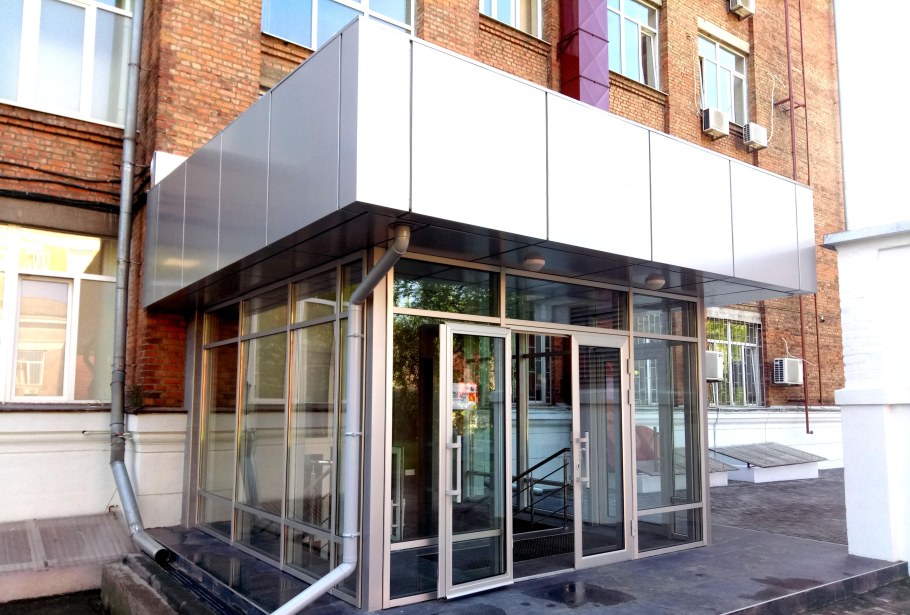 Металлокассеты/композит козырьки