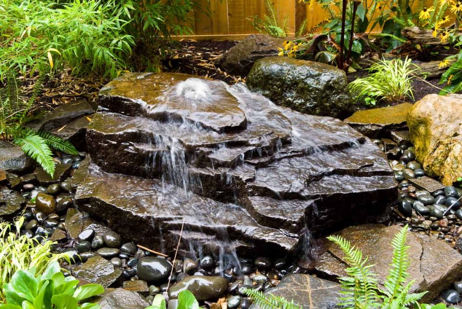 Водопадик из дикого камня