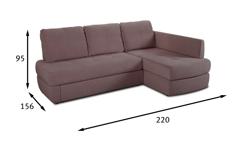 Диван Арно пуше угловой