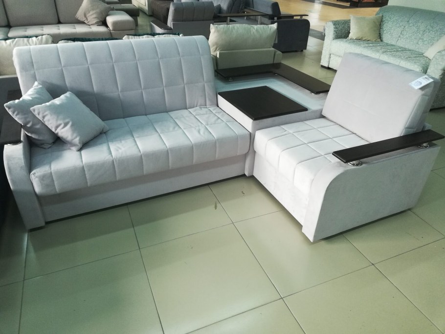 Желтый диван хофф