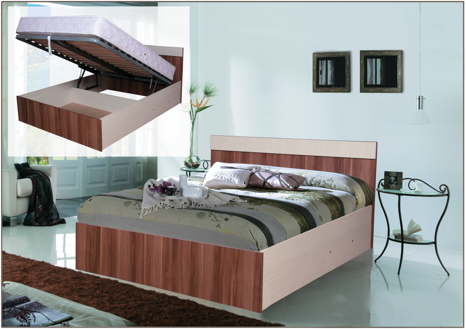 Кровать Квадра 2 с подъемным механизмом мир мебели