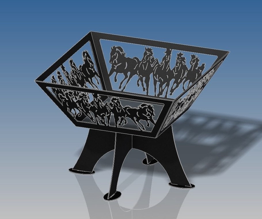 Чаша для костра (диаметр чаши 800мм / толщина стали 4мм)