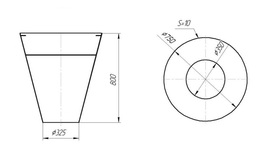 Костровая чаша Линда 500/3