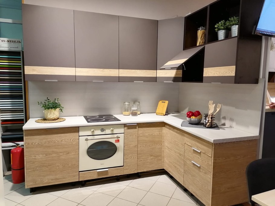 Кухня Терра ель Карпатская/ваниль софт