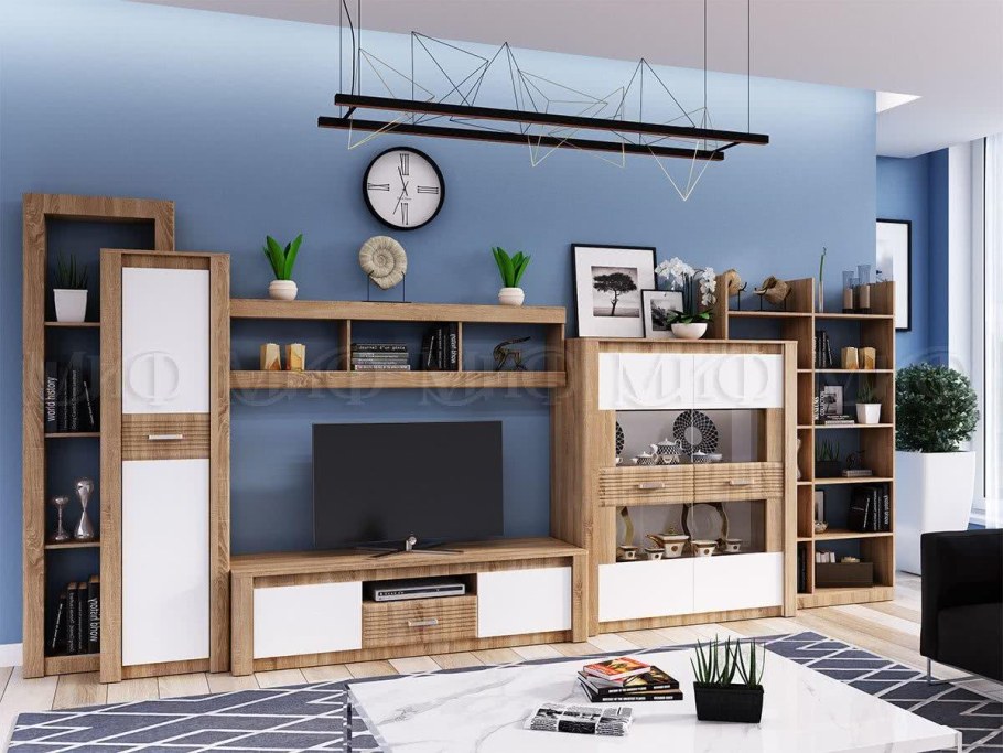 Гостиная Терра дуб сонома